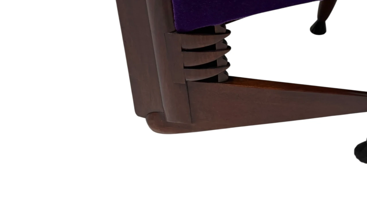 Pair of Amsterdamse School Chairs by Michel De Klerk for 't Woonhuys, 1916